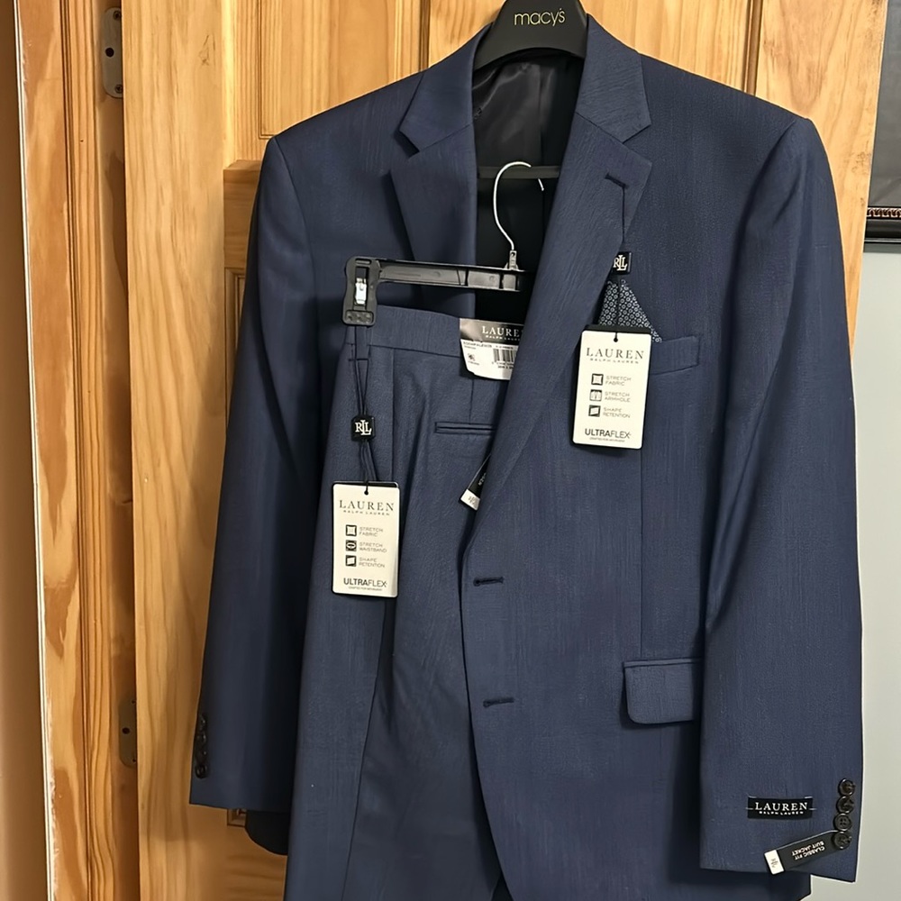 Navy blue Ralph Lauren 2pc suit